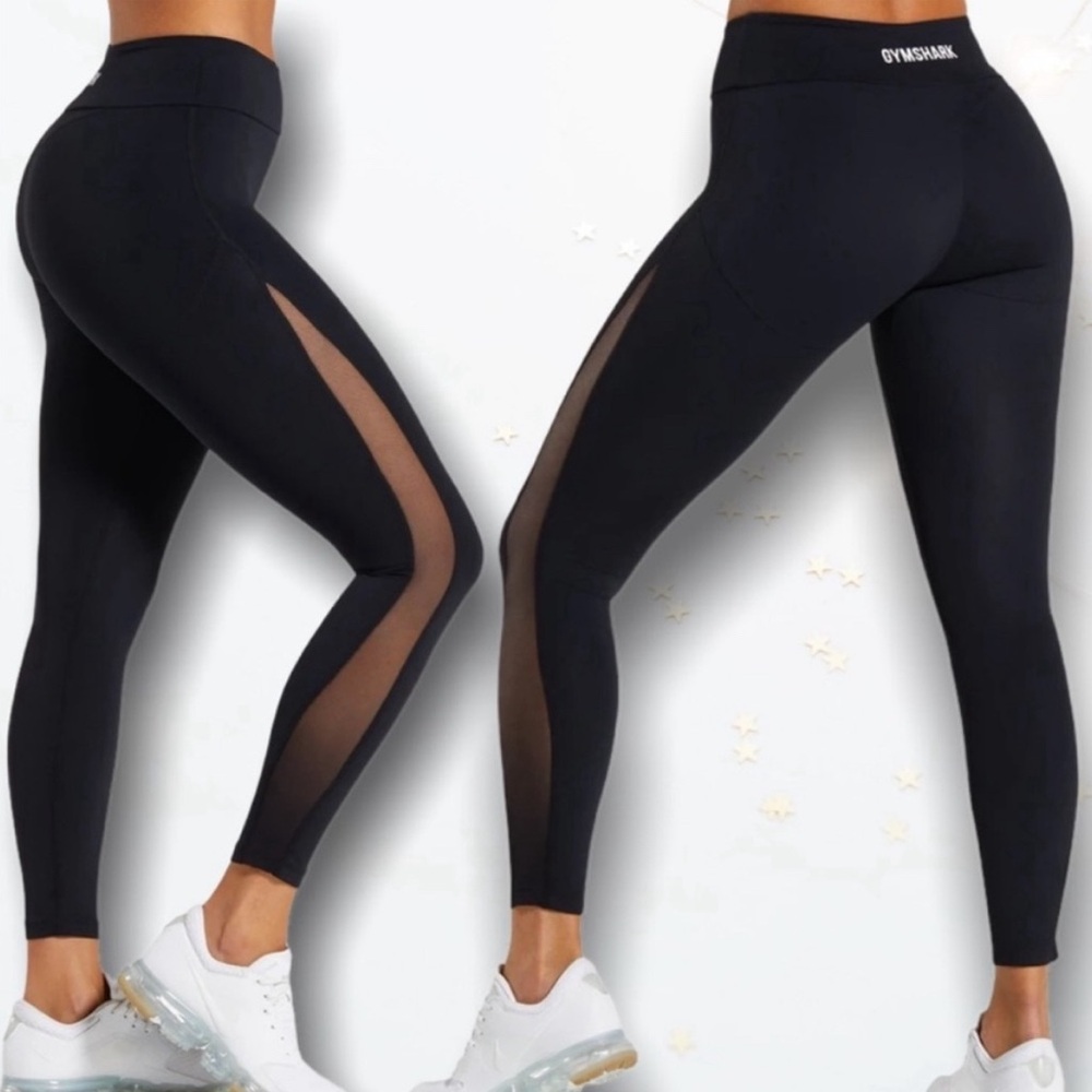 Gymshark Form Leggings with Mesh Panel